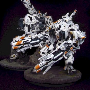 TAU EMPIRE XV107 R'VARNA BATTLESUIT by Nakovaln9