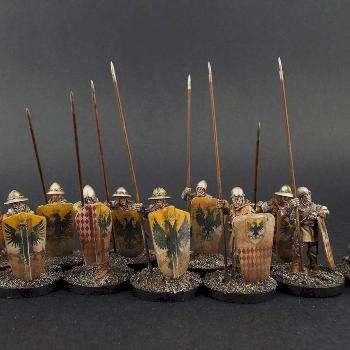28mm Claymore Castings ~ French Paviser's ~ by avalonindustries2040