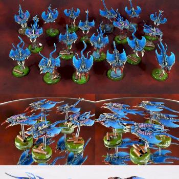 Warhammer 40k Chaos Screamers of Tzeentch by Topminiatures
