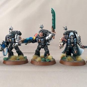 Deathwatch veterans squad by w817rogier