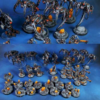 Warhammer 40k Necron Canoptek Wraiths by Topminiatures