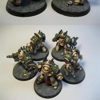 Death Guard Grave Warden Terminators by RichardZ