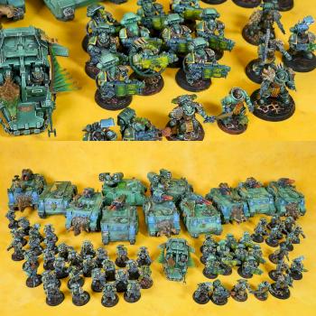 Warhammer 40k Space marines Salamanders Devastator Squad by Topminiatures