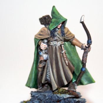 Arthrand Nightblade, Wood Elf Sergeant by Turante