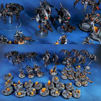 Warhammer 40k Necron Tomb Blades by Topminiatures
