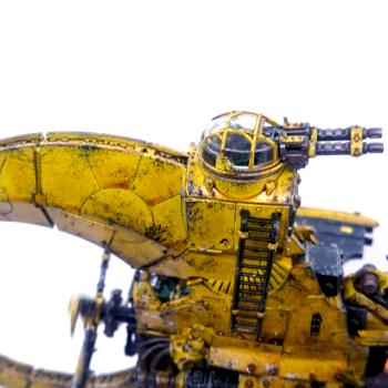 Wazbom Blastajet Necron Conversion detail by Kitastrophe