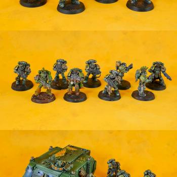 Warhammer 40k Space marines Salamanders Tactical Squad by Topminiatures
