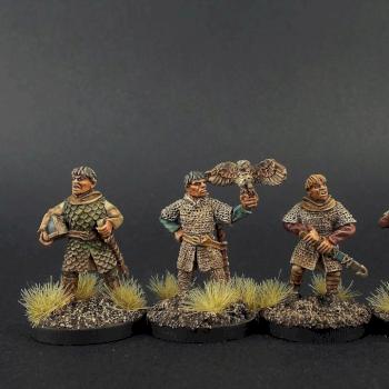 28mm Black Tree Design Norman Command. by avalonindustries2040