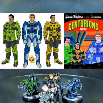 Warhammer 40k Space Marine Centurions by Topminiatures
