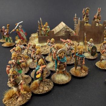 28mm Aventine Miniatures - Early Imperial Romans by avalonindustries2040