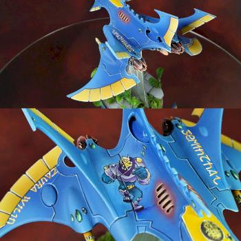 Warhammer 40k Eldar Hemlock Wraithfighter #3 by Topminiatures