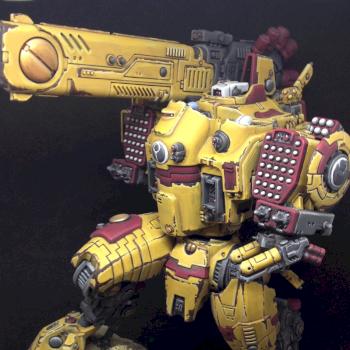 Tau Empire Stormsurge KV128 by SprueGreyStudio