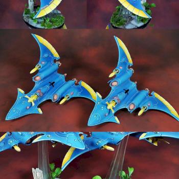 Warhammer 40k Eldar Hemlock Wraithfighter #2 by Topminiatures