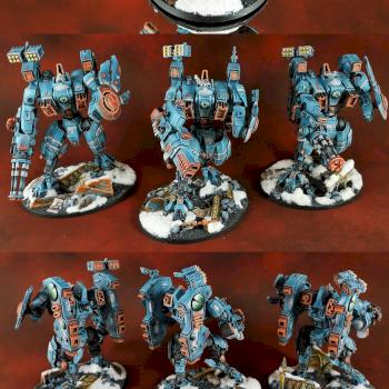 Warhammer 40k Tau Empire Tau Riptide Battlesuit #2 by Topminiatures