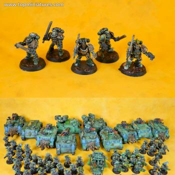 Warhammer 40k Space marines Salamanders Assault Squad by Topminiatures