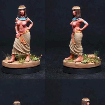 Fantasy Female Egyptian B by belminiart