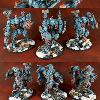 Warhammer 40k Tau Empire Tau Riptide Battlesuit #3 by Topminiatures