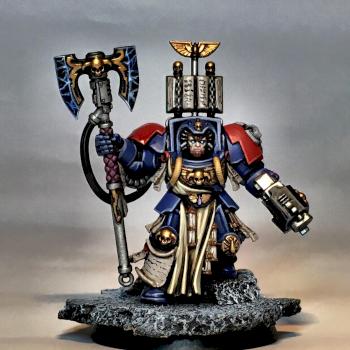 Blood Angels Terminator Librarian by GLD1