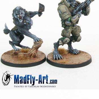 Devil Dogs Teams by MadFlyArtStudio
