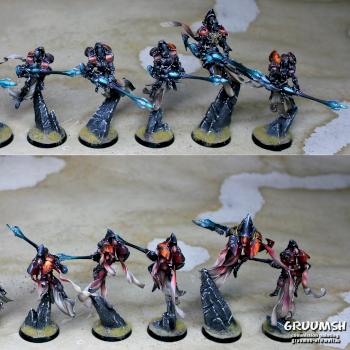 Shadow spectres aspect warrior squad by Gruumsh