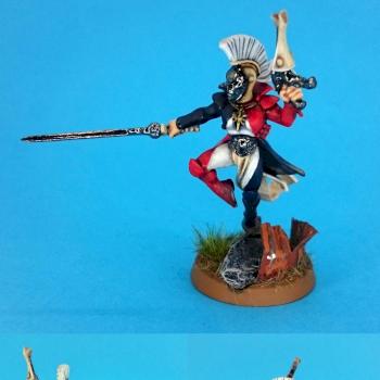 Female Eldar Harlequin by Kitastrophe
