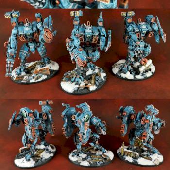Warhammer 40k Tau Empire Tau Riptide Battlesuit #1 by Topminiatures