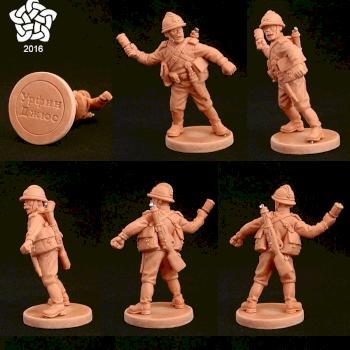 Russian grenadier, WWI by phantom
