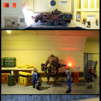 Spacelords Sci-fi Diorama by spacelord