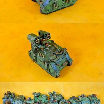 Warhammer 40k Space marines Salamanders Whirlwind by Topminiatures