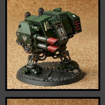 Dark Angels Dreadnought by Trupus
