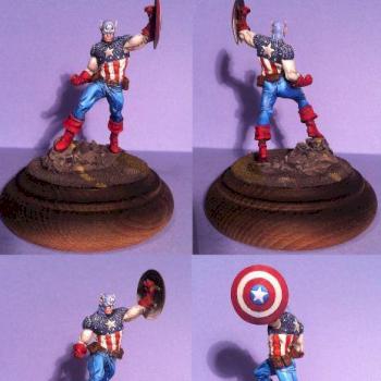 Captain America (Capitan America) by Legolinho