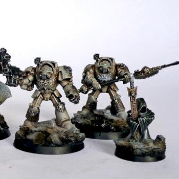 Dark Angels Deathwing Command Squad by ThirdEyeNuke