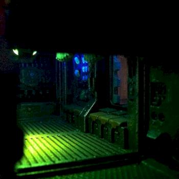Daemonhunters Land Raider- interior by Grumbleputty