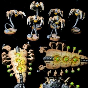 Necron Wraiths by Benhur