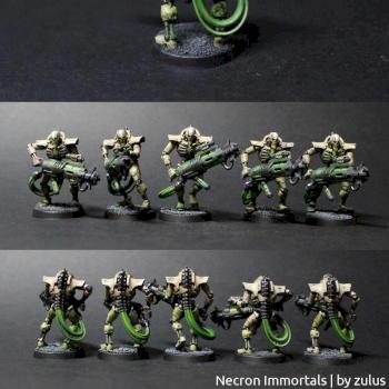 Necron Immortals by zulus