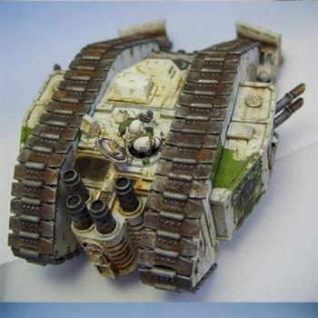 Pre Heresy Death Guard Land Raider by greeble