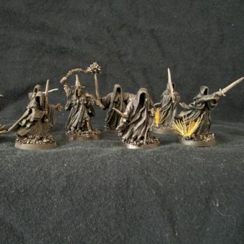 Witch King of Angmar and Nazgul by Panzerhead
