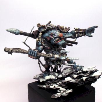 Shaggra the troll/ Shaggra le troll by blacksmith miniatures