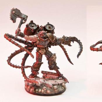 Iron warriors daemon prince by Flasher