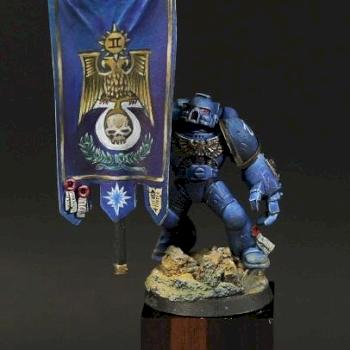 Utramarine Standard Bearer by Malekith