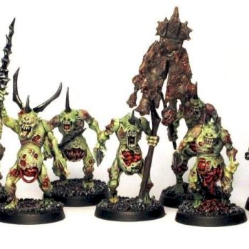 Plaguebearers of Nurgle (Group) by davema
