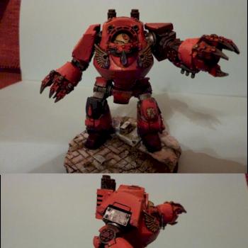 Blood Angels Contemptor Dreadnought - REUP by jamiepm
