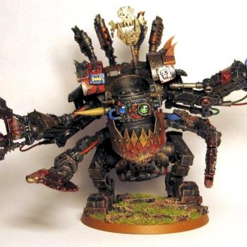 Ork Deff Dred by davema