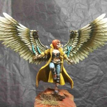 Kaeris, Steampunk Angel by Soipha
