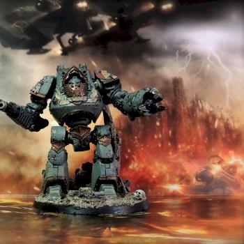 Dreadnough Relic Contemptor Sons of Horus by haakon