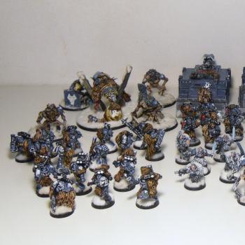 Space Wolves Army by RichFielder
