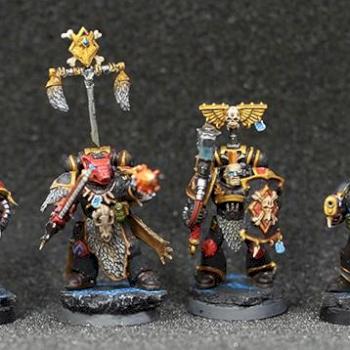 Chaos Space Wolf's by Old-Red-Goblin