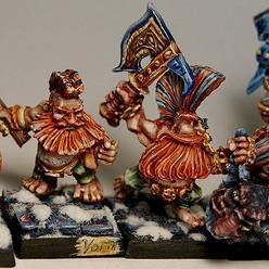 Gotrek, Vorm, Gorcuf and Boki , Dwarf Slayers! by mamikon
