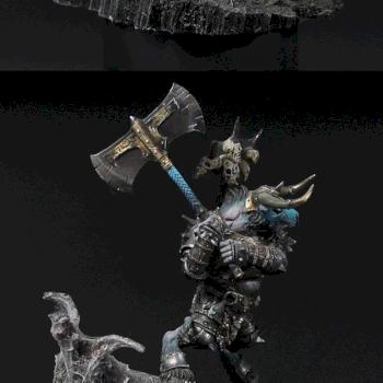 Ckaarakk, Tain of the Tarvax / Beastmen Minotaurs by Malekith