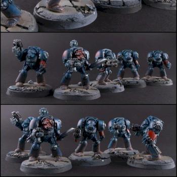 Crimson Fist Terminator by Warmonger Creation
